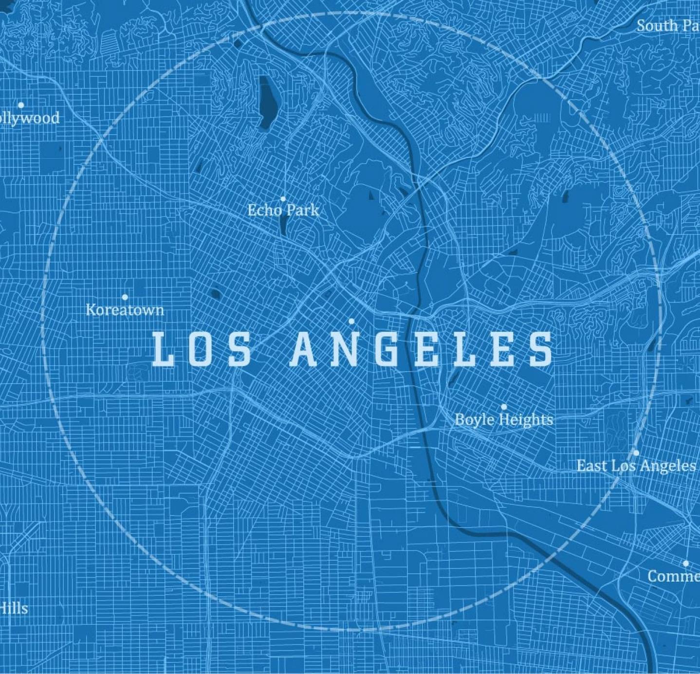 Los Angeles Map